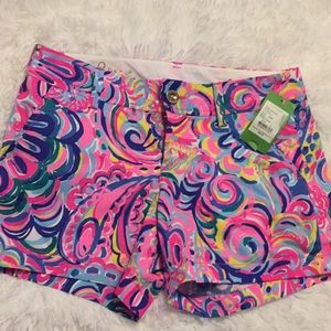 NWT Lilly Pulitzer Callahan shorts size 4
